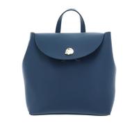 Coccinelle backpack Nikla Mini Bag Double Grainy Leather Deep Blue/Sandshell teal
