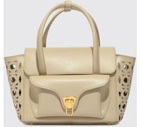 COCCINELLE Beat Double Leather Bag with Perforated Details - Size: OS - female
