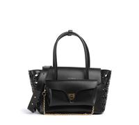 Coccinelle Beat Double Monogram | leather Handbag | black