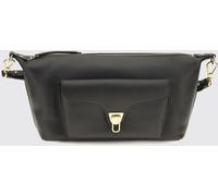 COCCINELLE Beat Generation Grained Leather Crossbody Bag with Buckle