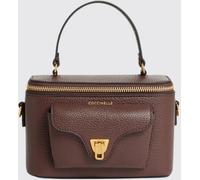 COCCINELLE Beat Generation Small Grained Leather Shoulder Bag with Top Handle