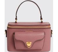 COCCINELLE Beat Generation Small Grained Leather Shoulder Bag with Top Handle