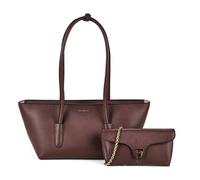Coccinelle Beat Shoulder Bag Genuine Leather 27 cm brown