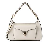 Coccinelle Beat Shoulder Bag Leather 28 cm white