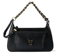 Coccinelle Beat Shoulder Bag Leather 28 cm black