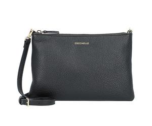 Coccinelle Best Crossbody Shoulder bag Genuine Leather 22.5 cm black