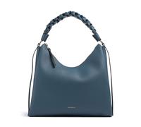 Coccinelle Boheme Grana Double | leather Hobo bag | blue