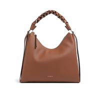 Coccinelle Boheme Grana Double | leather Hobo bag | brown
