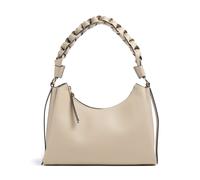 Coccinelle Boheme Grana Double | leather Shoulder bag | beige