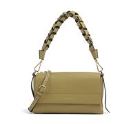 Coccinelle Boheme Grana Double | leather Shoulder bag | olive