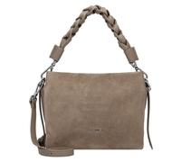 Coccinelle Boheme Handbag Genuine Leather 22.5 cm gray