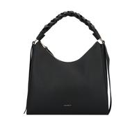 Coccinelle Boheme Shoulder Bag Genuine Leather 34 cm black