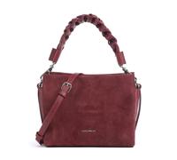 Coccinelle Boheme Suede Handbag, female, red