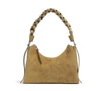 Coccinelle Boheme Suede | leather Shoulder bag | olive