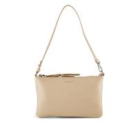 Coccinelle C-Easy Clutch bag Leather 25 cm beige