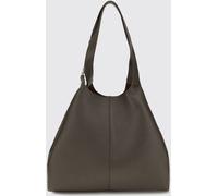 COCCINELLE C-Easy Flared Tumbled Leather Shoulder Bag with Double Handle