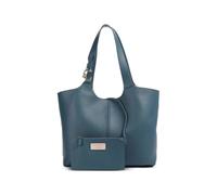 Coccinelle C-Easy grained-leather tote bag - Blue One Size