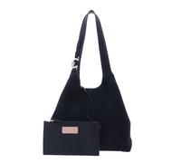 Coccinelle C-Easy Shoulder Bag Genuine Leather 34 cm blue