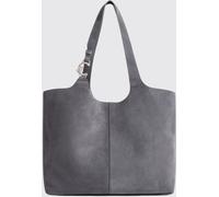 COCCINELLE C-Easy Large Leather and Suede Tote Bag with Inner Pouch