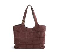 Coccinelle Leather C-Easy Check E Shoulder Bag Berry/Berry dark purple