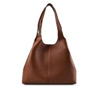Coccinelle C-Easy Shopper Bag Genuine Leather 35 cm brown