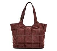 Coccinelle C-Easy Shopper Bag Genuine Leather 36 cm red