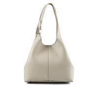 Coccinelle C-Easy Shoulder Bag Genuine Leather 34 cm beige