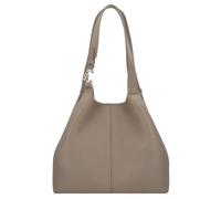 Coccinelle C-Easy Shoulder Bag Genuine Leather 34 cm gray