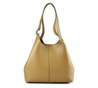 Coccinelle C-Easy Shoulder Bag Genuine Leather 34 cm green