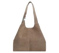 Coccinelle C-Easy Shoulder Bag Genuine Leather 36 cm gray