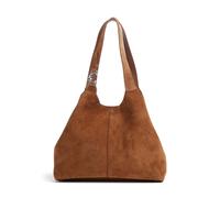 COCCINELLE shoulder bag C-Easy Suede Handbag Cognac / Cognac