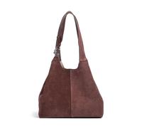 Coccinelle C-Easy Suede | leather Hobo bag | red