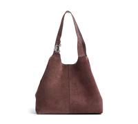 Coccinelle C-Easy Suede | leather Hobo bag | red