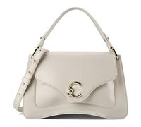 Coccinelle C-Me Handbag Genuine Leather 30 cm white