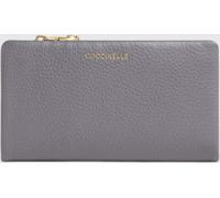COCCINELLE C-Me Large Grained Leather Purse with Press-Stud Closure - Size: OS - female