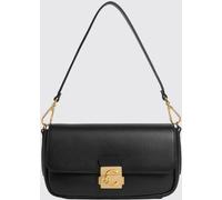 COCCINELLE C-Me Lock Hammered Leather Shoulder Bag with Strap