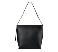 Coccinelle C-Me Lock Shoulder Bag Genuine Leather 29 cm black