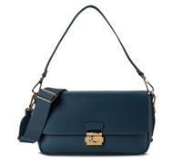 Coccinelle C-Me Lock Shoulder Bag Leather 29 cm blue