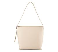 Coccinelle C-Me Lock Shoulder Bag Leather 29 cm white