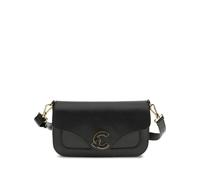 Coccinelle C-Me logo-plaque shoulder bag - Black One Size