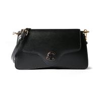 Coccinelle C-Me Shoulder bag Genuine Leather 22 cm black