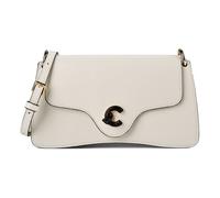 Coccinelle C-Me Shoulder bag Genuine Leather 22 cm white
