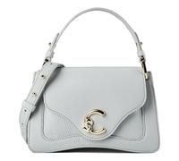 Coccinelle C-Me Shoulder Bag Genuine Leather 23.5 cm blue