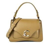 Coccinelle C-Me Shoulder Bag Genuine Leather 23.5 cm brown