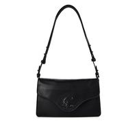 Coccinelle C-Me Shoulder Bag Genuine Leather 26 cm black