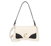 Coccinelle C-Me Shoulder Bag Genuine Leather 27 cm white