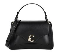 Coccinelle C-Me Shoulder Bag Genuine Leather 29.5 cm black