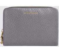 COCCINELLE C-Me Softy Grained Leather Bifold Wallet with Zip - Size: OS - female