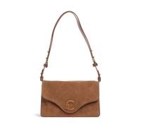 Coccinelle C-Me Softy Suede | leather Shoulder bag | brown