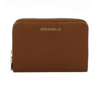 Coccinelle C-Me Softy Wallet Genuine Leather 12 cm brown